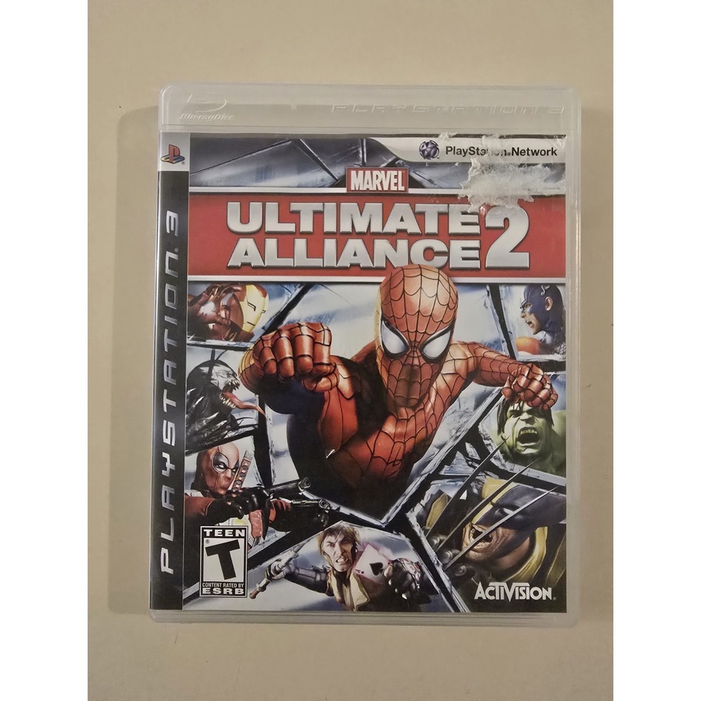 Marvel Ultimate Alliance 2 Playstation 3 PS3 Fully Tested CIB